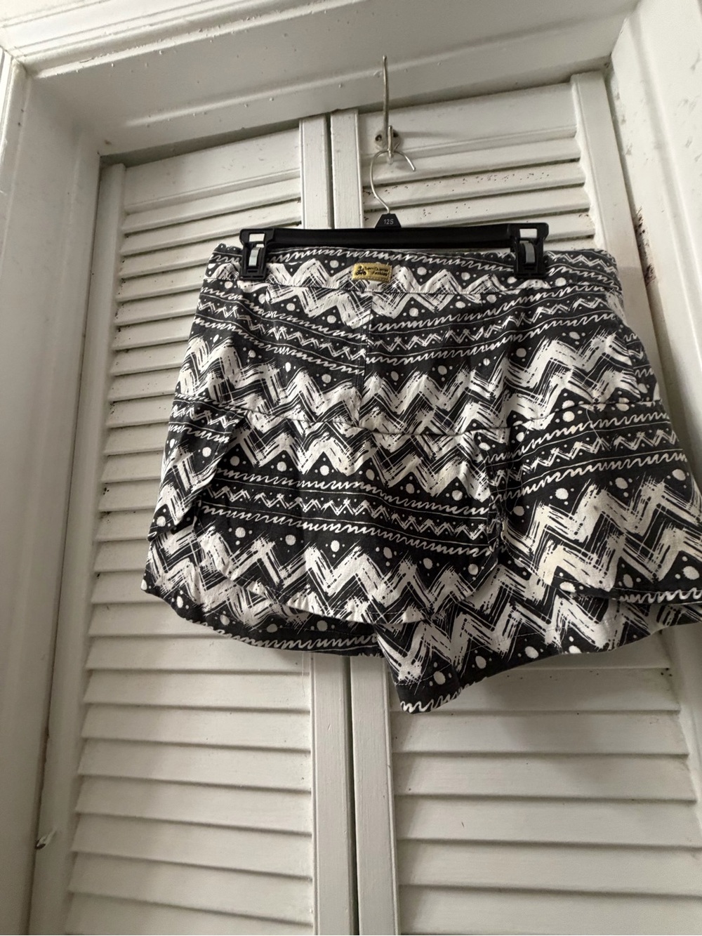 Black & White skort.